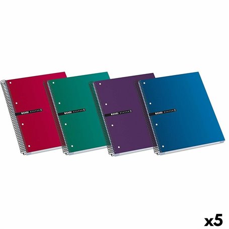 Cahier ENRI Multicouleur A4 160 Volets (5 Unités) 41,99 €