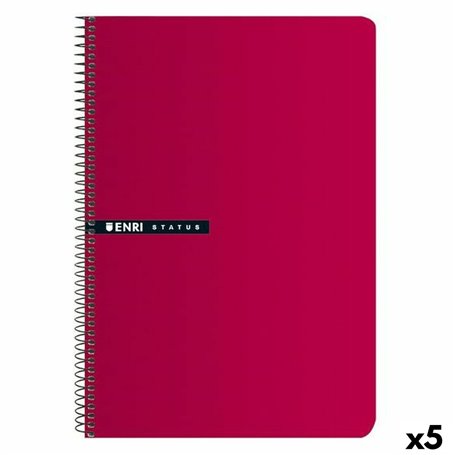 Cahier ENRI 70 gr Rouge (5 Unités) 32,99 €