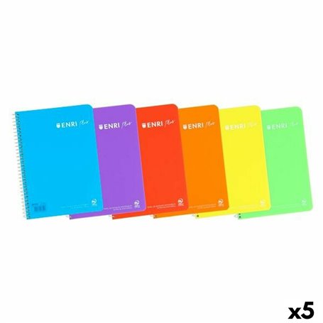 Cahier ENRI A4 80 Volets 90 g/m² (5 Unités) 31,99 €