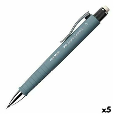 Portemines Faber-Castell Poly Matic Gris 0,7 mm (5 Unités) 30,99 €