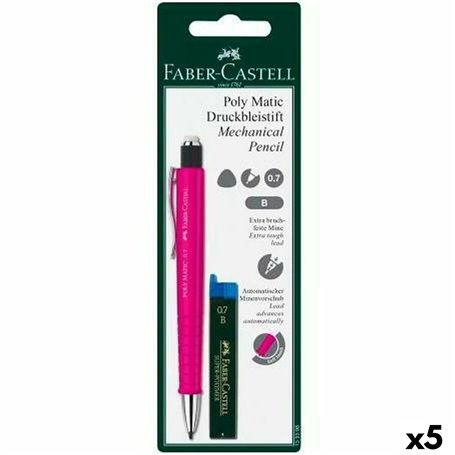 Portemines Faber-Castell Grip Matic Rose 0,7 mm (5 Unités) 35,99 €