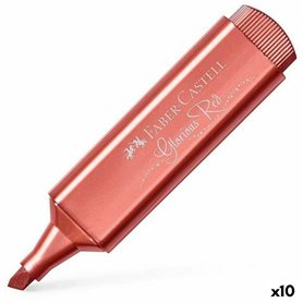 Marqueur Faber-Castell Textliner 46 métallique Rouge (10 Unités) 23,99 €