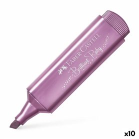 Marqueur fluorescent Faber-Castell Textliner 46 métallique Rubis (10 Uni 21,99 €