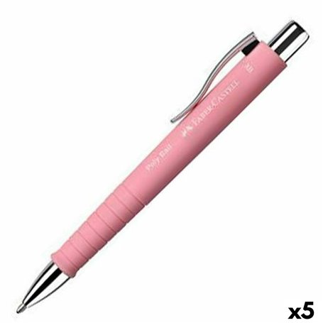 Crayon Faber-Castell Poly Ball XB Rose 5 Unités 37,99 €