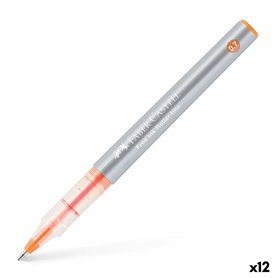 stylo à encre liquide Faber-Castell Roller Free Ink Orange (12 Unités) 33,99 €