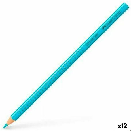 Crayons de couleur Faber-Castell Colour Grip Turquoise (12 Unités) 24,99 €