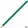 Crayons de couleur Faber-Castell Colour Grip Vert émeraude (12 Unités) 24,99 €
