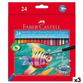 crayons de couleurs pour aquarelle Faber-Castell Multicouleur (3 Unités) 44,99 €