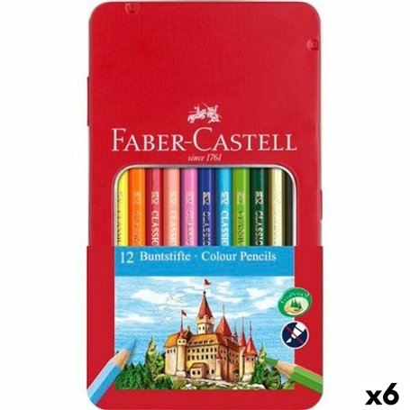 Crayons de couleur Faber-Castell Multicouleur (6 Unités) 44,99 €