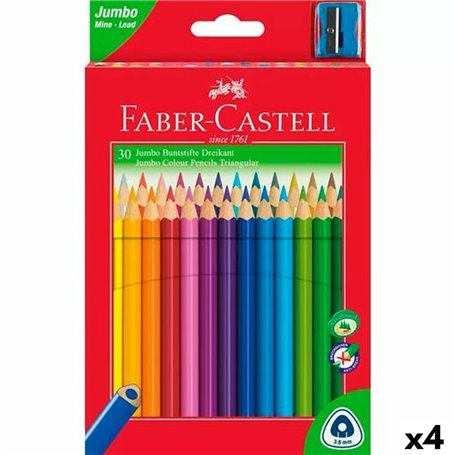 Crayons de couleur Faber-Castell Multicouleur (4 Unités) 55,99 €