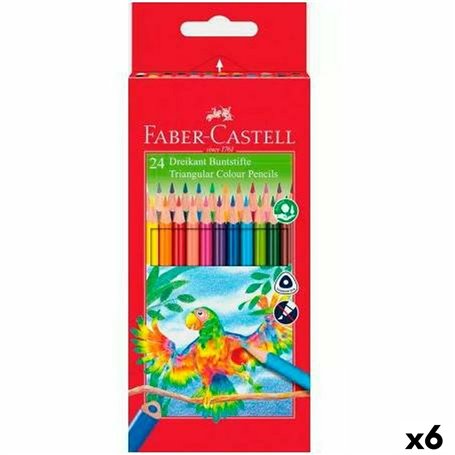 Crayons de couleur Faber-Castell Multicouleur (6 Unités) 51,99 €
