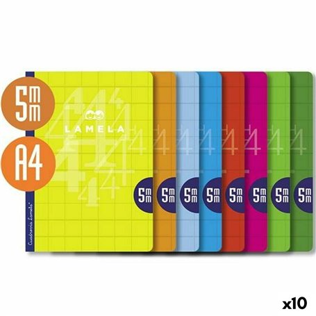 Cahier Lamela Multicouleur A4 50 Volets 10 Unités 47,99 €