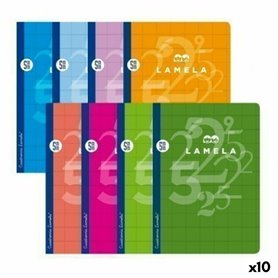 Carnet Lamela Multicouleur 5 mm 50 Volets quarto (10 Unités) 35,99 €