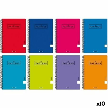 Cahier Papyrus 80 Volets 90 g/m² quarto (10 Unités) 31,99 €