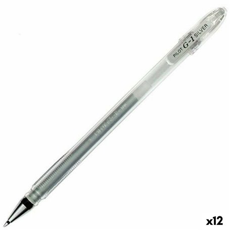 Crayon Roller Pilot G-1 Argenté 0,4 mm (12 Unités) 26,99 €