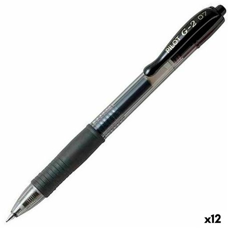 Stylo gel Pilot G-2 07 Noir Ballon 0,4 mm (12 Unités) 33,99 €