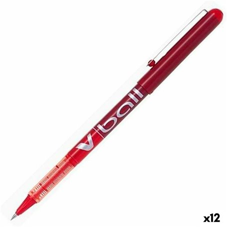 Crayon Roller Pilot V Ball Rouge Ballon 0,5 mm (12 Unités) 30,99 €