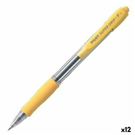 Crayon Pilot Supergrip Jaune 0,4 mm (12 Unités) 28,99 €