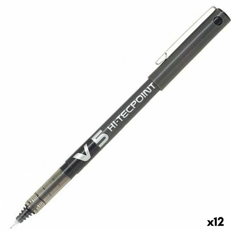 Crayon Roller Pilot V-5 Noir 0,3 mm (12 Unités) 30,99 €