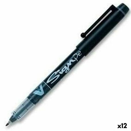 stylo à encre liquide Pilot V-Sign Noir 0,6 mm (12 Unités) 30,99 €