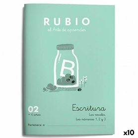 Cahier d'écriture et de calligraphie Rubio Nº02 A5 Espagnol 20 Volets (1 29,99 €