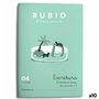 Cahier d'écriture et de calligraphie Rubio Nº04 A5 Espagnol 20 Volets (1 29,99 €