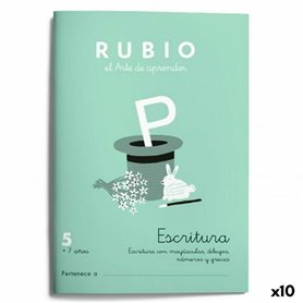 Cahier d'écriture et de calligraphie Rubio Nº05 A5 Espagnol 20 Volets (1 29,99 €