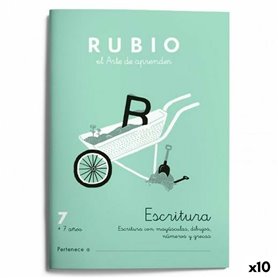 Cahier d'écriture et de calligraphie Rubio Nº07 A5 Espagnol 20 Volets (1 29,99 €