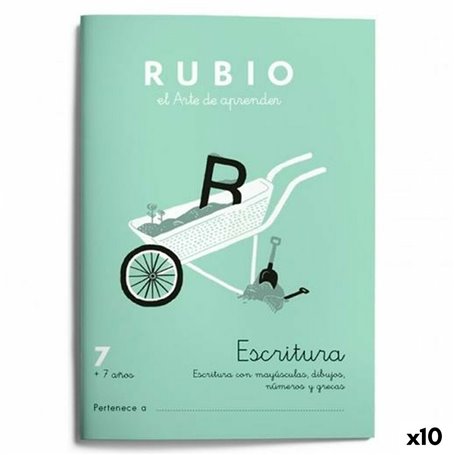 Cahier d'écriture et de calligraphie Rubio Nº07 A5 Espagnol 20 Volets (1 29,99 €