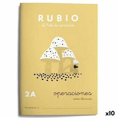 Cahier de maths Rubio Nº2A A5 Espagnol 20 Volets (10 Unités) 30,99 €