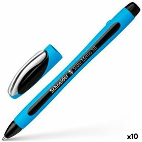 Crayon Schneider Slider Memo XB Bleu Noir Caoutchouc (10 Unités) 40,99 €