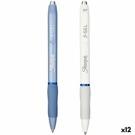 Stylo gel Sharpie S-Gel Bleu Blanc 0,7 mm (12 Unités) 31,99 €