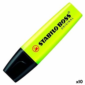 Marqueur fluorescent Stabilo Boss Jaune 10 Unités 22,99 €