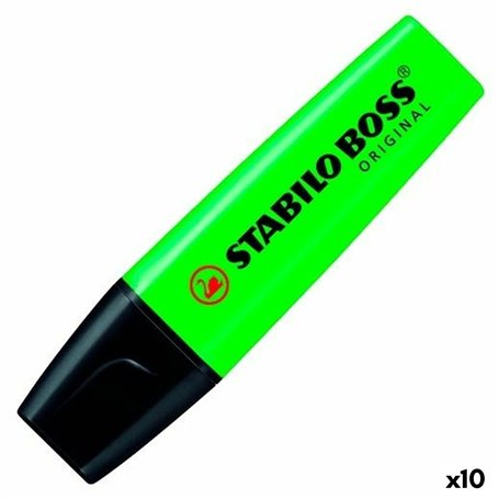 Marqueur fluorescent Stabilo Boss Vert 10 Unités 24,99 €