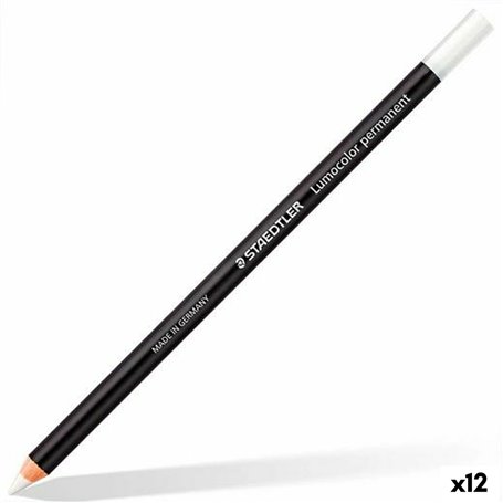 Crayons Staedtler Lumocolor Permanent Glasochrom Permanent Blanc (12 Uni 30,99 €