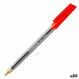 Crayon Staedtler Stick 430 Rouge 50 Unités 30,99 €