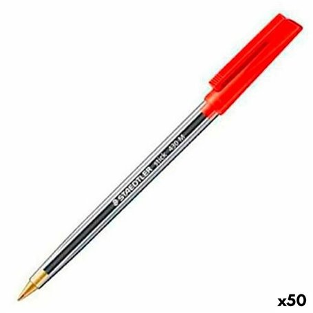 Crayon Staedtler Stick 430 Rouge 50 Unités 30,99 €