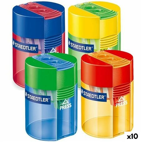Taille-crayon Staedtler Multicouleur Avec réservoir Plastique (10 Unités 44,99 €