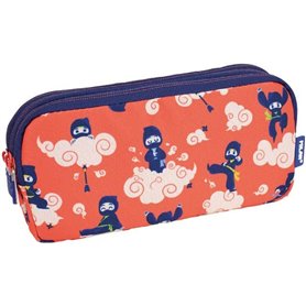 Trousse Fourre-Tout Triple Milan Ninjutsu Blue marine 20 x 11 x 6,5 cm R 26,99 €