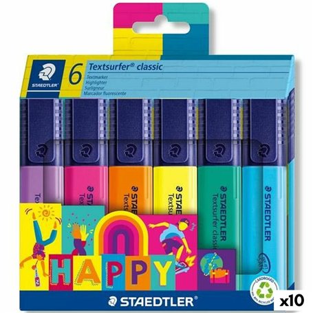 Ensemble de Marqueurs Fluorescents Staedtler Textsurfer Classic Happy Li 66,99 €