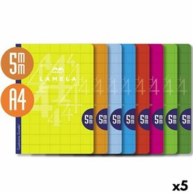 Cahier Lamela A4 5 mm 50 Volets (5 Unités) 45,99 €