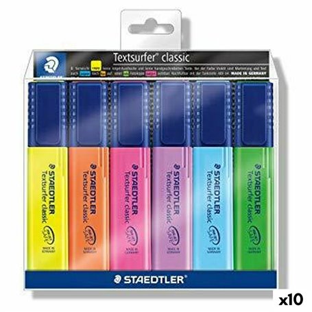 Ensemble de Marqueurs Fluorescents Staedtler Textsurfer Classic (10 Unit 69,99 €