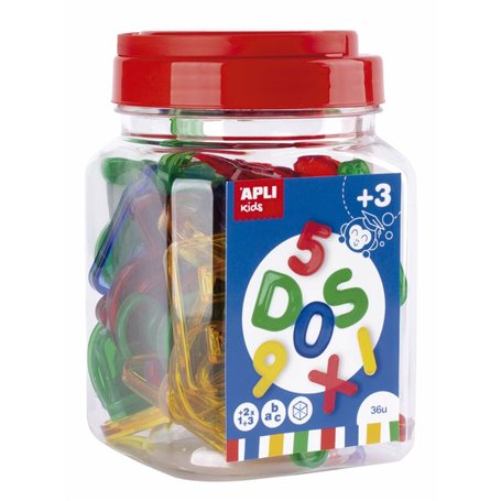 Jouet Educatif Apli Transparent Plastique Multicouleur Chiffres et lettr 38,99 €