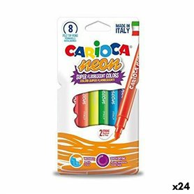Ensemble de Marqueurs Fluorescents Carioca Neon Multicouleur (24 Unités) 56,99 €