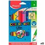 Crayons de couleur Maped Color' Peps Star Multicouleur 18 Pièces (12 Uni 49,99 €