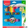 Crayons de couleur Maped Color' Peps Star Multicouleur 24 Pièces (12 Uni 62,99 €