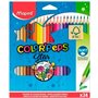 Crayons de couleur Maped Color' Peps Star Multicouleur 24 Pièces (12 Uni 62,99 €