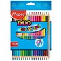 Crayons de couleur Maped Duo Color' Peps\t Multicouleur 18 Pièces Double  61,99 €