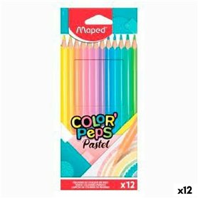 Crayons de couleur Maped Color' Peps Multicouleur 12 Pièces (12 Unités) 39,99 €