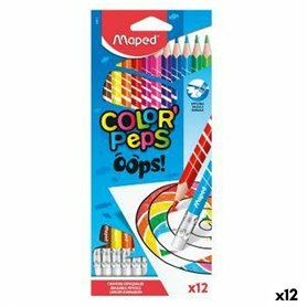 Crayons de couleur Maped Color' Peps Multicouleur 12 Pièces (12 Unités) 40,99 €